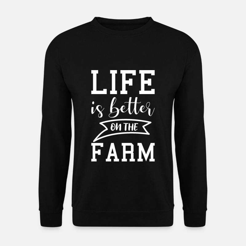 Farmer Farmer Farmer - Unisex Sweatshirt - black
