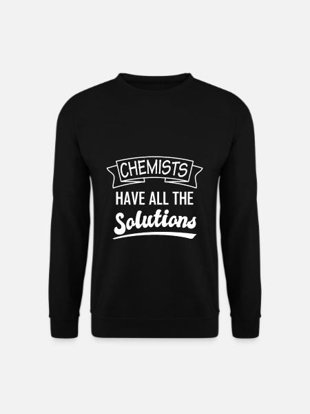 Chemie Wissenschaft - Unisex Pullover - Schwarz