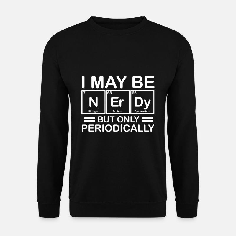 Chemistry nerd - Unisex Sweatshirt - black