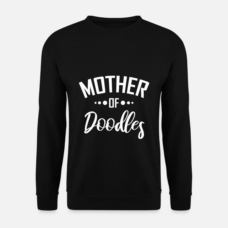 Doodle - Unisex Pullover - Schwarz