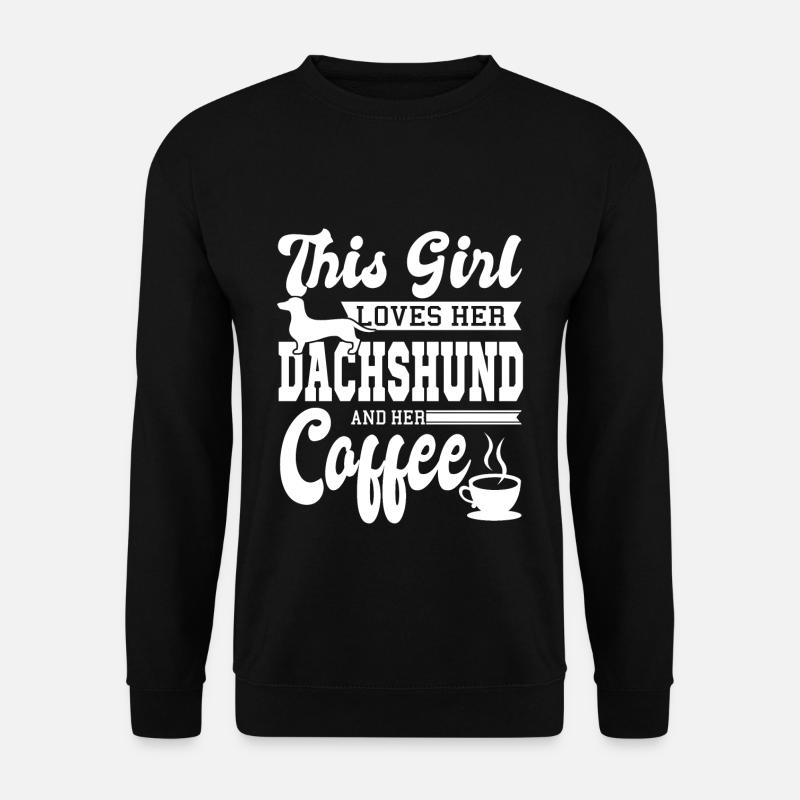 Dachshund - Unisex Sweatshirt - black