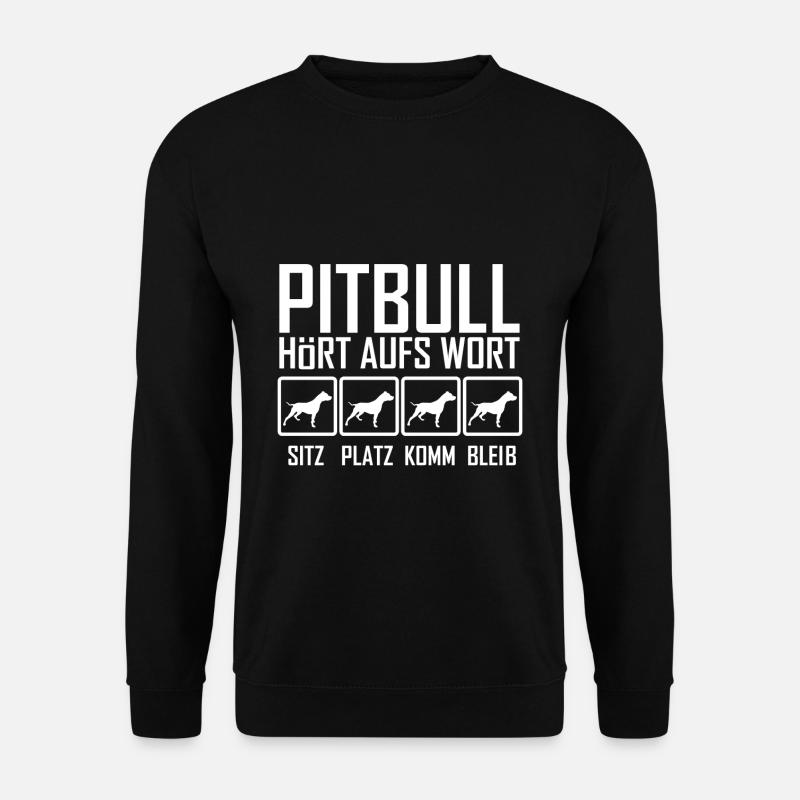 Pit Bull - Sweat-shirt Unisexe - noir
