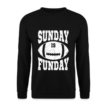 Football - Sweat-shirt Unisexe - noir - Devant - Alina (178cm) & Michal (187cm)