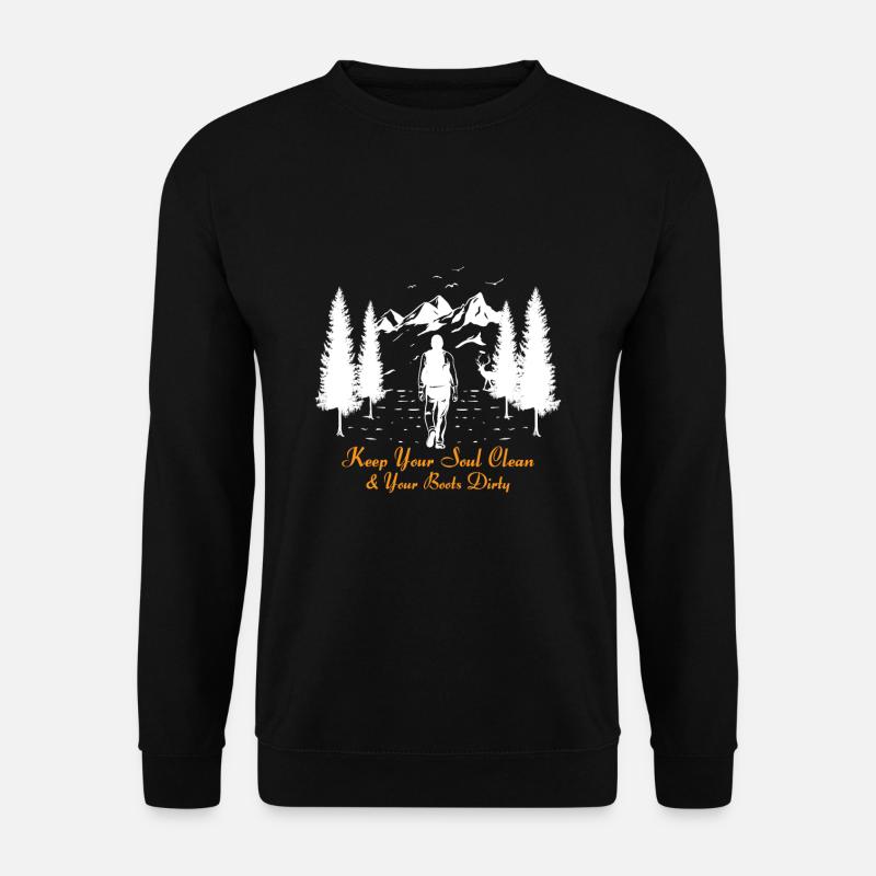 hike - Unisex Sweatshirt - black