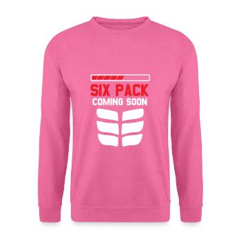 fitness - Unisex Sweatshirt - pink - Front
