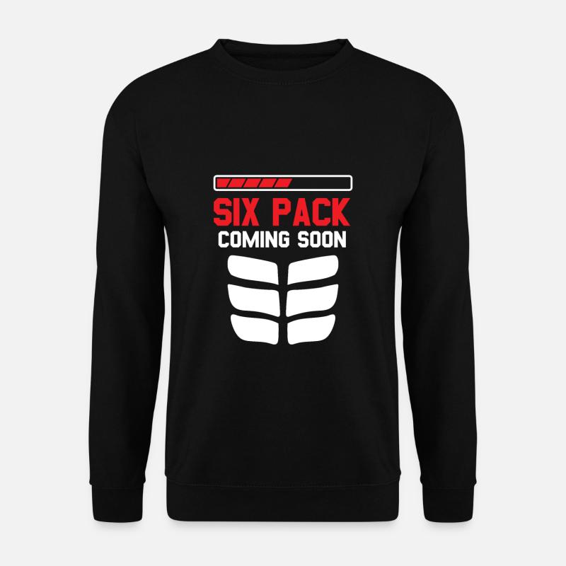 Fitness - Unisex Pullover - Schwarz