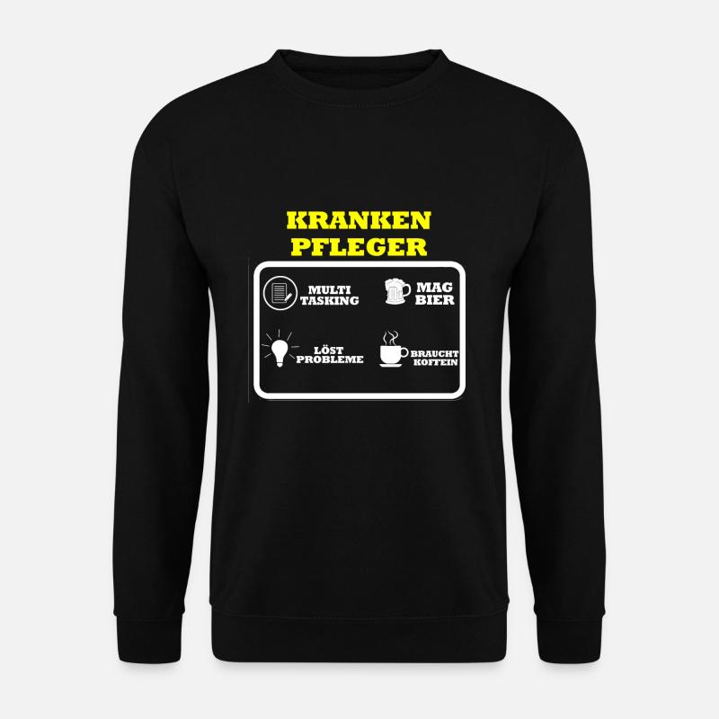 Krankenpfleger - Unisex Pullover - Schwarz