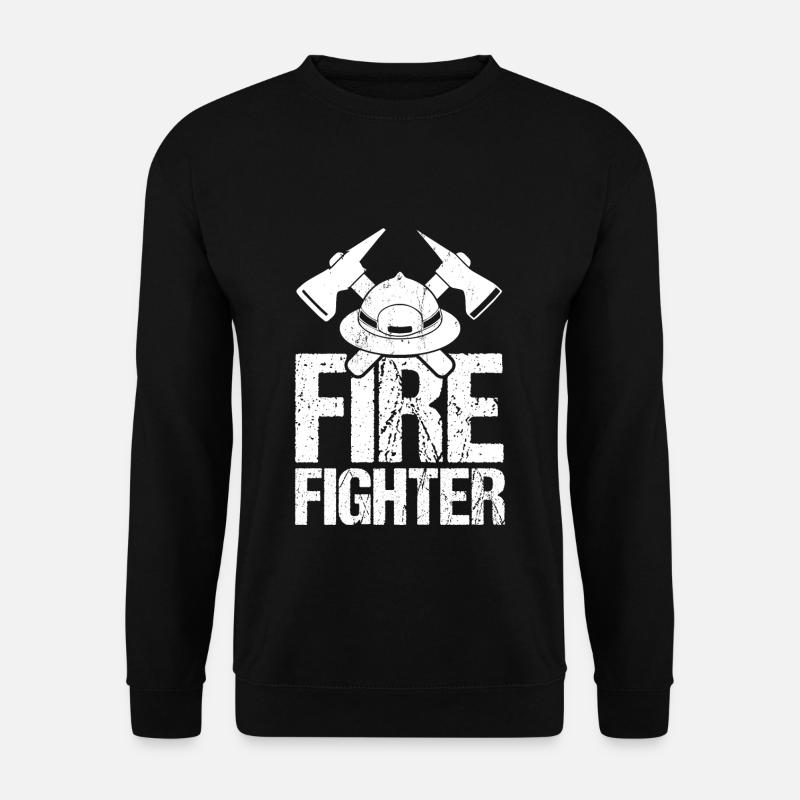 fire Department - Unisex Sweatshirt - black