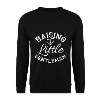 Mama - Unisex Pullover - Schwarz - Vorne - Alina (178cm) & Michal (187cm)