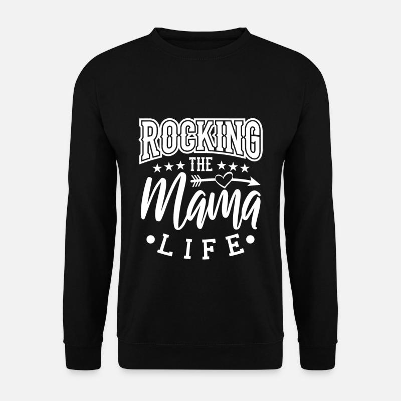 Mama - Unisex Pullover - Schwarz