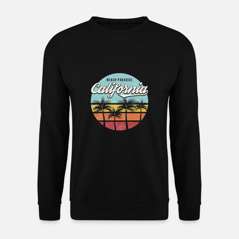 California Beach - Unisex Pullover - Schwarz