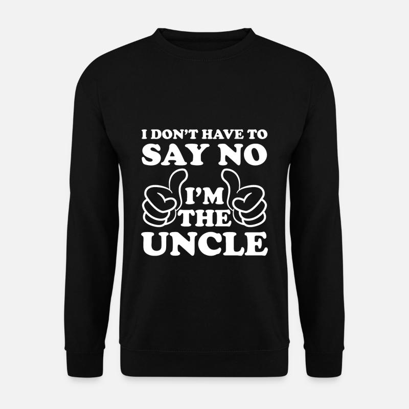 uncle - Unisex Sweatshirt - black