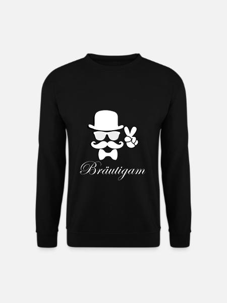Bräutigam - Unisex Pullover - Schwarz