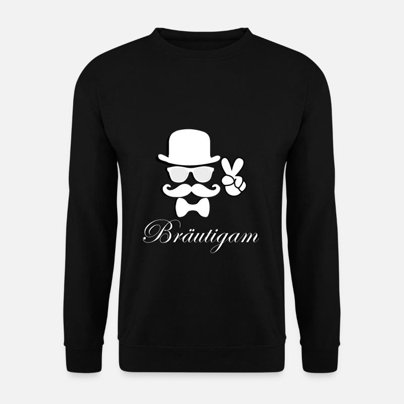 Bräutigam - Unisex Pullover - Schwarz