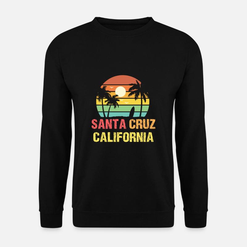 Santa Cruz California - Unisex Pullover - Schwarz