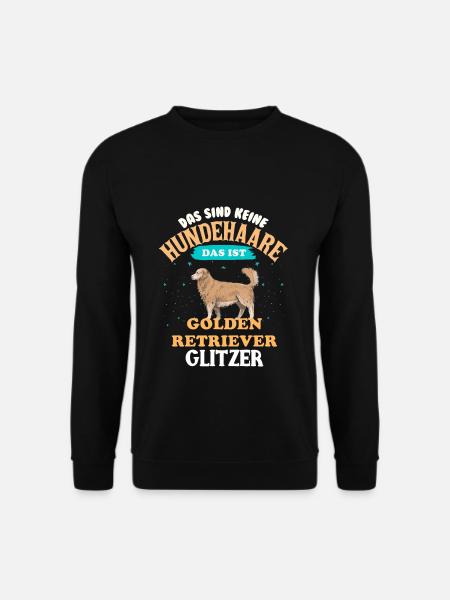 Golden Retriever - Unisex Pullover - Schwarz