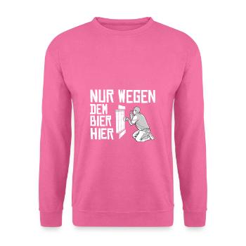 Carreleur - Sweat-shirt Unisexe - rose - Devant