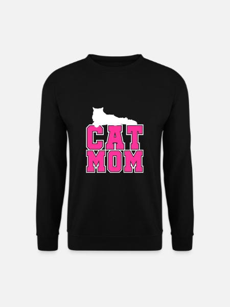 CHAT CHATS MAMAN CHATONS - Sweat-shirt Unisexe - noir
