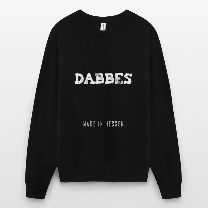Dabbes Hesse Hessischer Dialecte Dialecte Sweat-shirt Unisexe