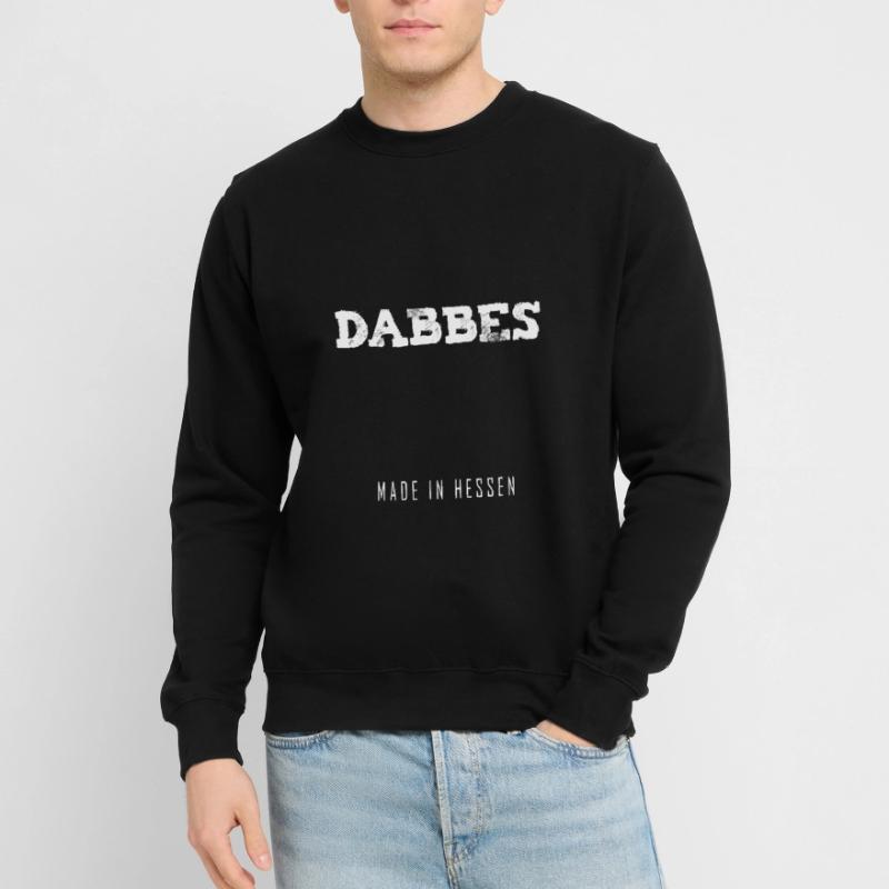 Dabbes Hesse Hessischer Dialecte Dialecte Sweat-shirt Unisexe
