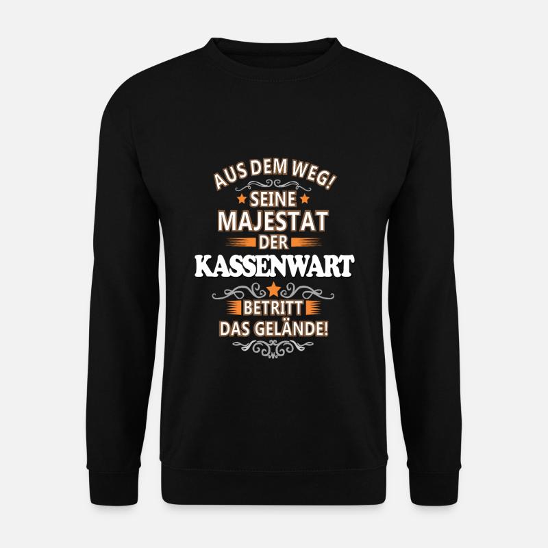 Kassenwart - Unisex Pullover - Schwarz