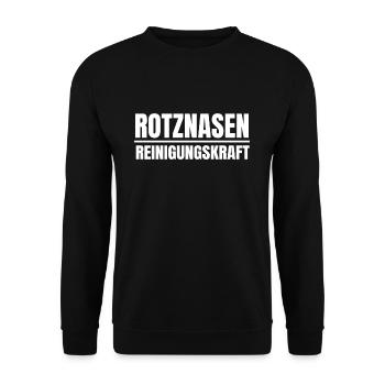 Erzieherin Spruch Lustig - Unisex Pullover - Schwarz - Vorne - Alina (178cm) & Michal (187cm)