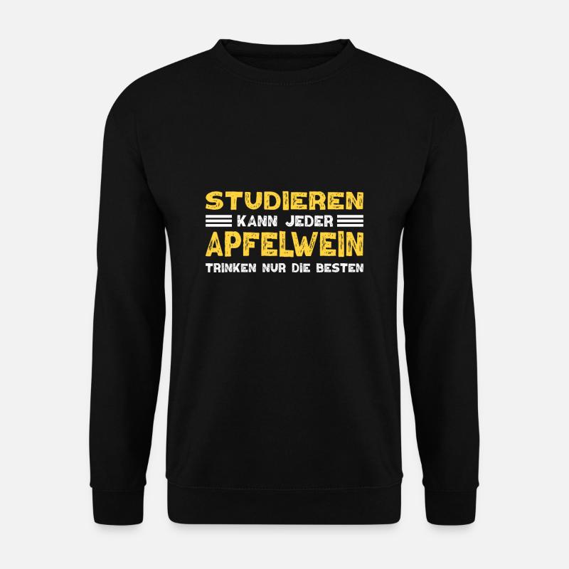Apfelwein - Unisex Pullover - Schwarz