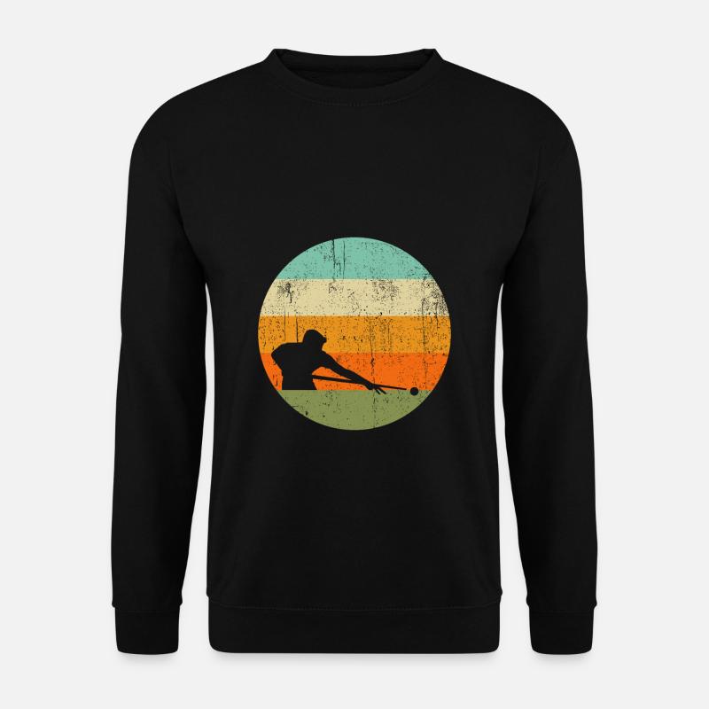 Billard Snooker Pool Billard T Shirt - Sweat-shirt Unisexe - noir