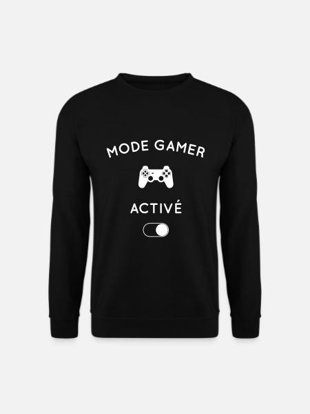Humour - Mode gamer activé - Sweat-shirt Unisexe - noir