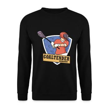 Lacrosse - Unisex Pullover - Schwarz - Vorne - Alina (178cm) & Michal (187cm)