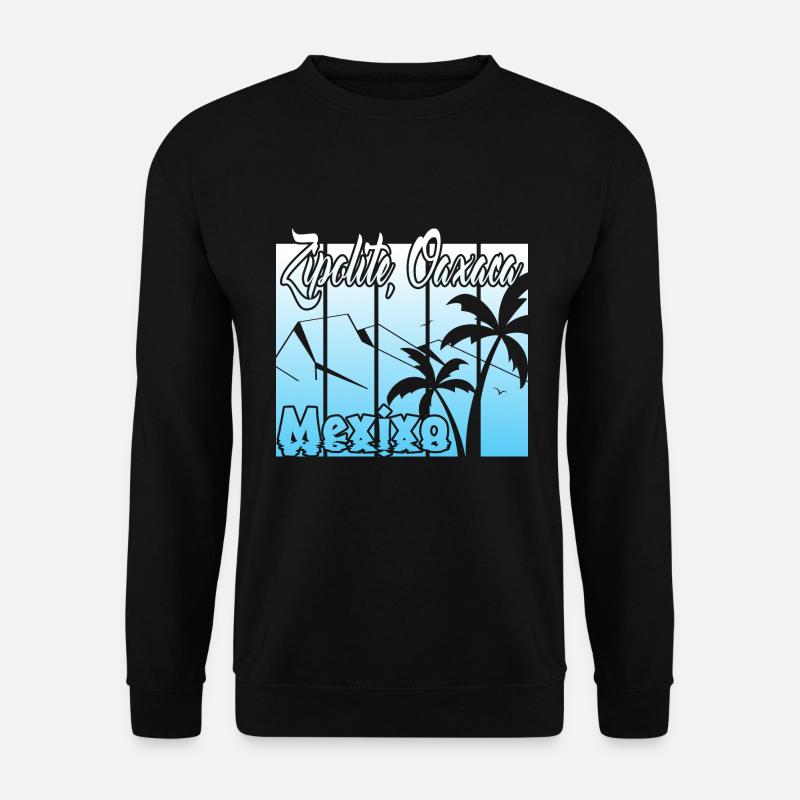 Zipolite Oaxaca - Unisex Sweatshirt - black