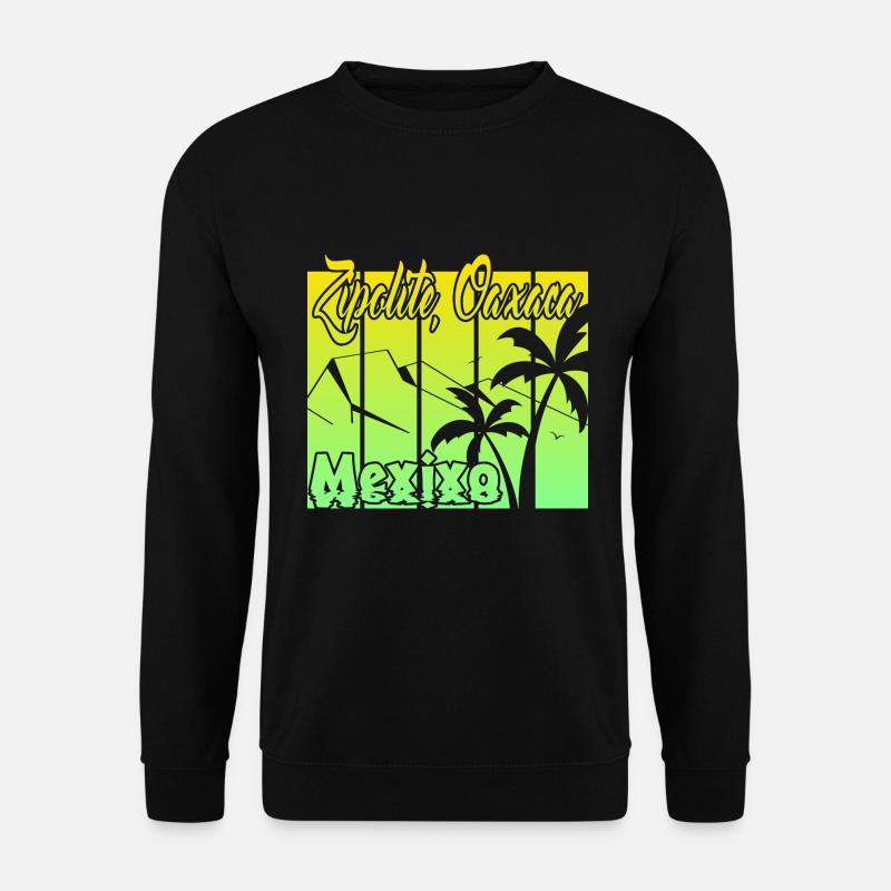 Zipolite Oaxaca - Unisex Sweatshirt - black