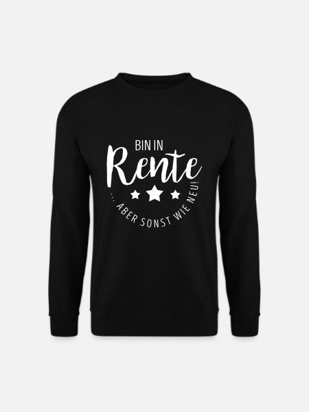 Ruhestand - Unisex Pullover - Schwarz