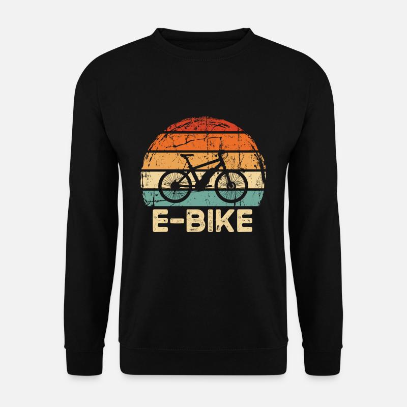 E-Bike - Unisex Pullover - Schwarz