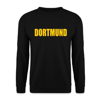 Dortmund - Sweat-shirt Unisexe - noir - Devant - Alina (178cm) & Michal (187cm)