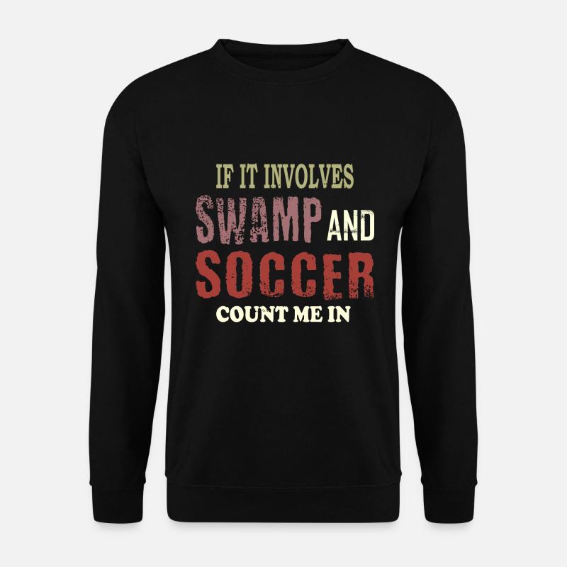 Swamp Soccer - Unisex Pullover - Schwarz