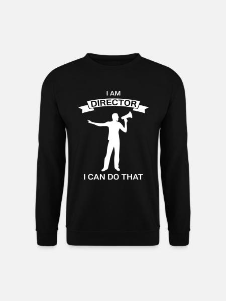 Metteur en scène - Sweat-shirt Unisexe - noir