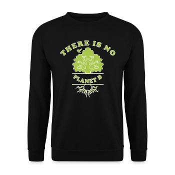 sustainability - Unisex Sweatshirt - black - Front - Alina (178cm) & Michal (187cm)