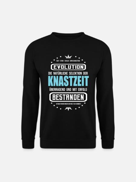 Knastzeit mit Erfolg bestanden T-Shirt - Unisex Pullover - Schwarz