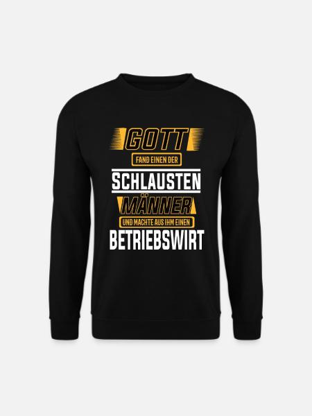 Betriebswirt einer der schlausten Männer der Welt - Unisex Pullover - Schwarz