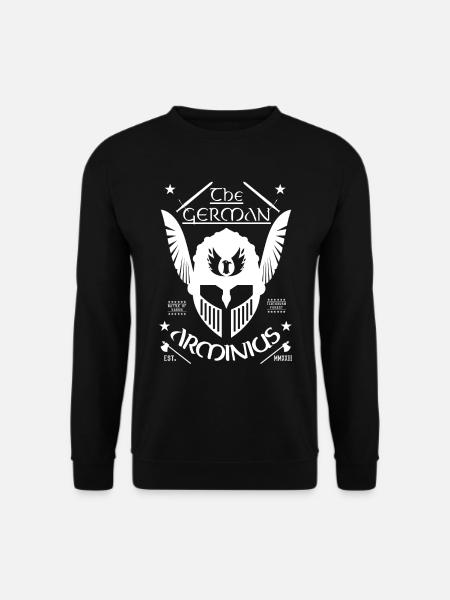 Arminius der Germane Held der Varusschlacht - Unisex Pullover - Schwarz