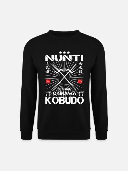 Nunti Kobudo Okinawa Design - Unisex Pullover - Schwarz