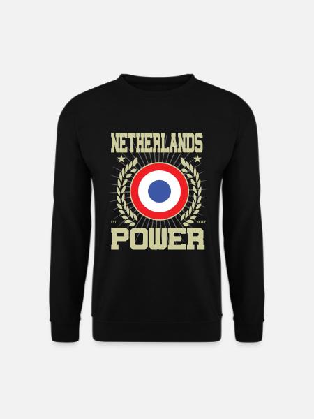 Cool Netherlands Design - Unisex Sweatshirt - black