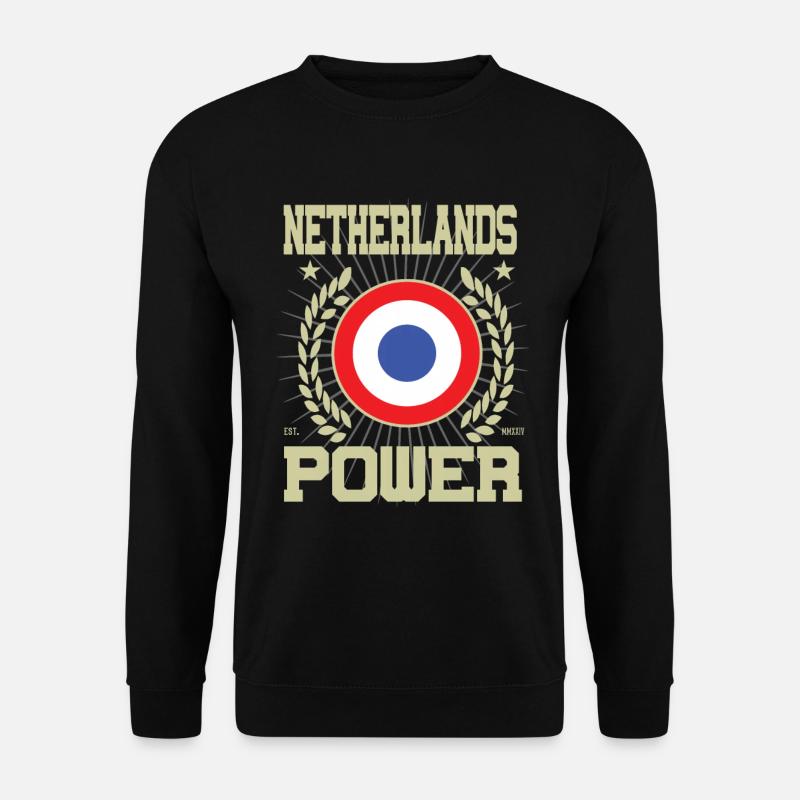 Cool Netherlands Design - Unisex Sweatshirt - black