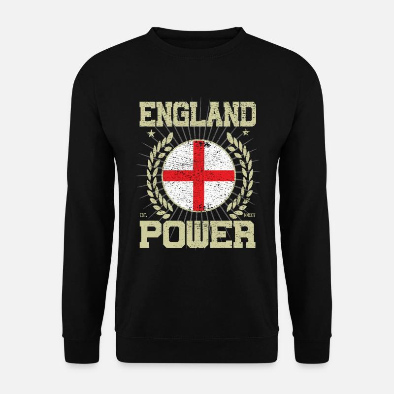 Cool England Design - Unisex Sweatshirt - black
