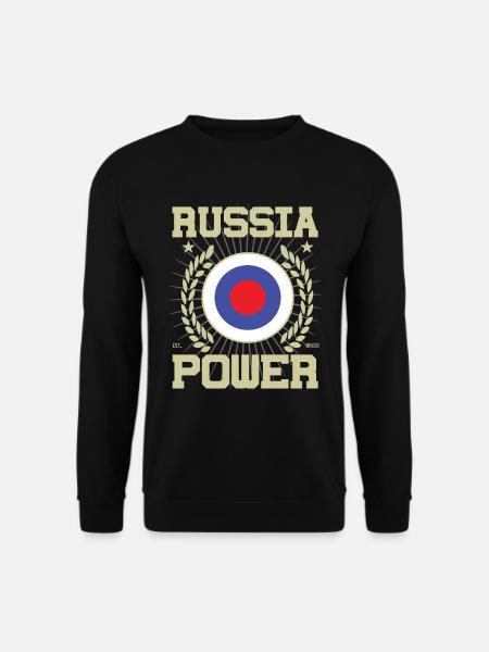Design Cool Russie - Sweat-shirt Unisexe - noir