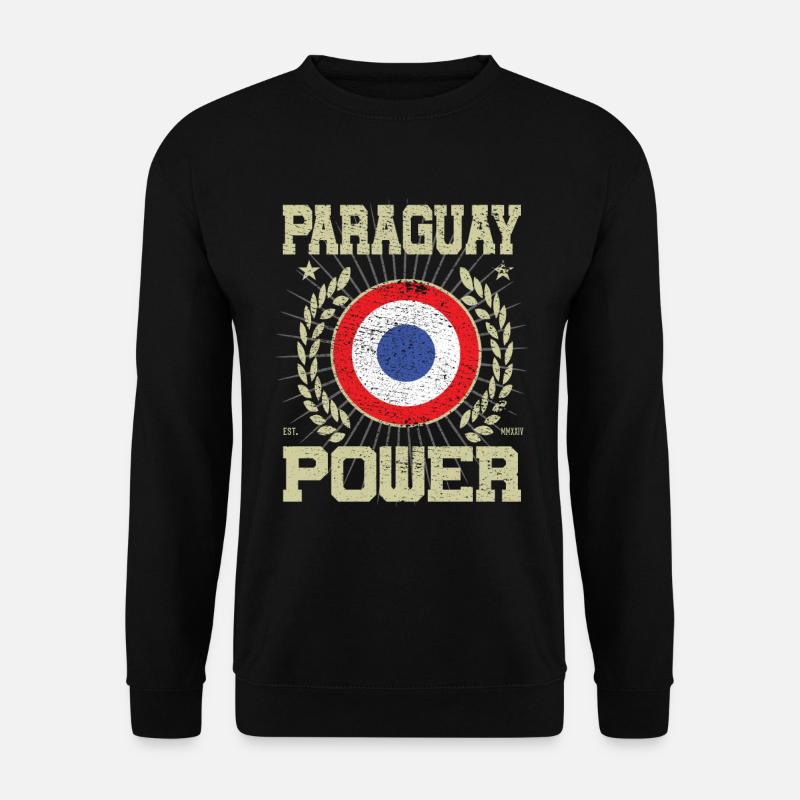 Cool Paraguay Design - Unisex Sweatshirt - black