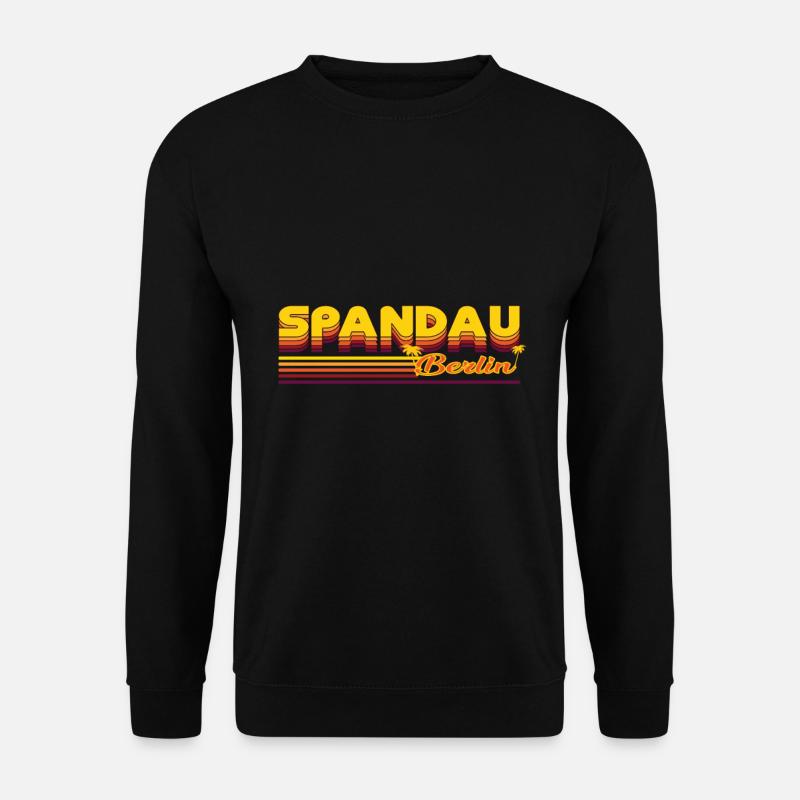 cooles Spandau Berliner Stadtteil Design - Unisex Pullover - Schwarz