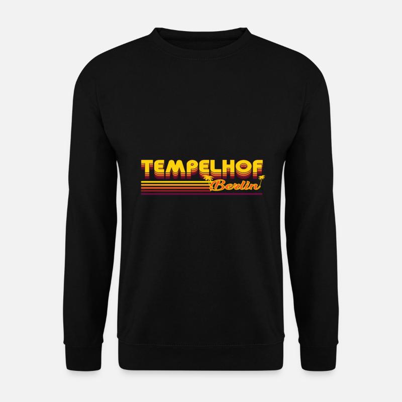 cool Tempelhof Berlin district design - Unisex Sweatshirt - black