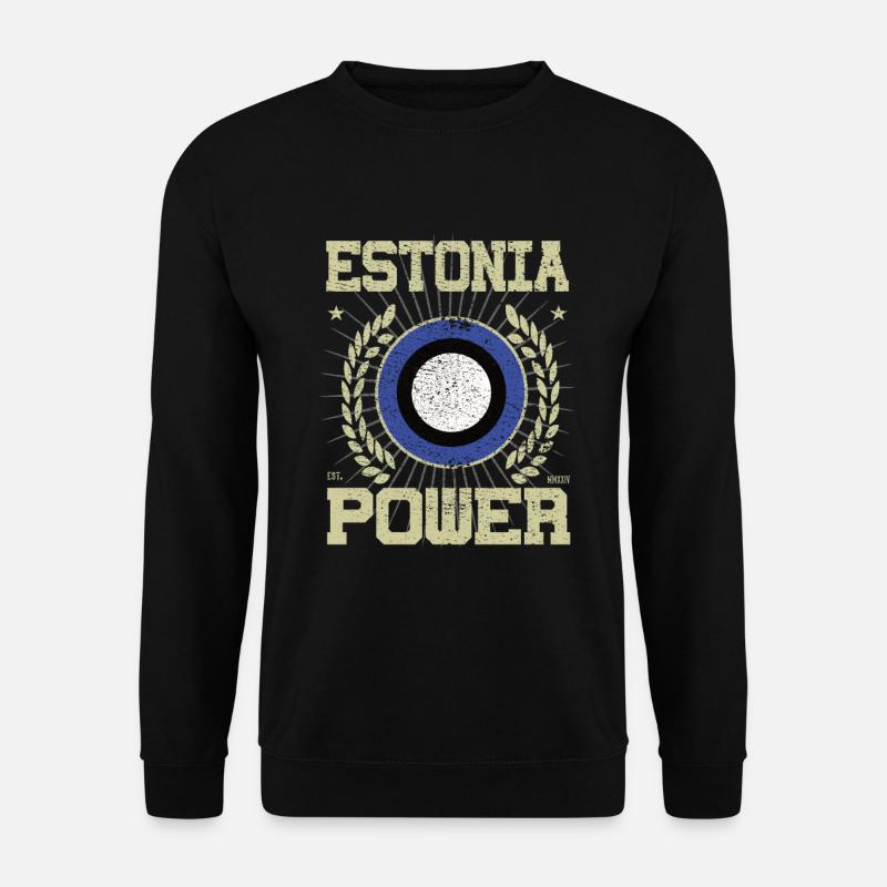 Cool Estonia, Design - Unisex Sweatshirt - black